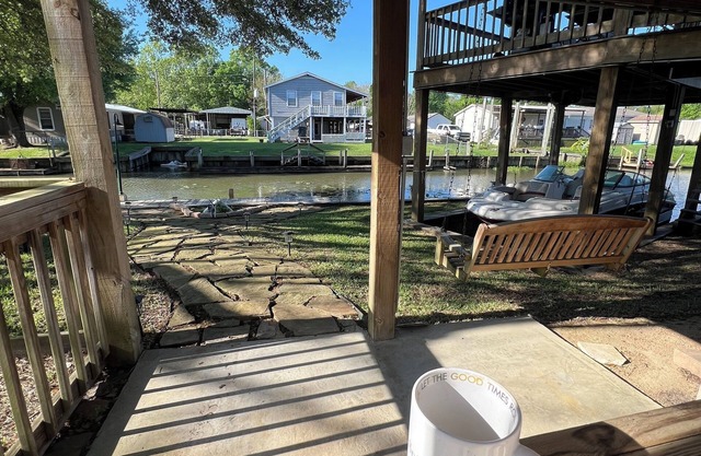 Serene Waterfront Home- With Boat Parking and Access to Lake Conroe!