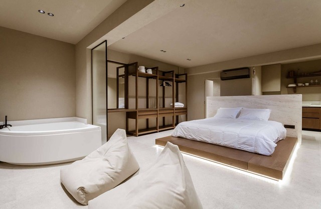 Sevasti Seaview Suite is a luxury, cozy and modern apartment in Koskinou of Rhodes.