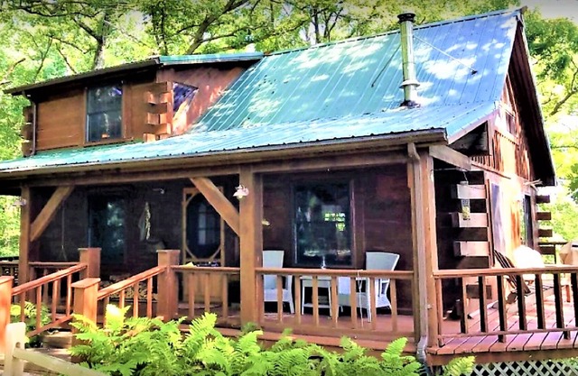 Shady Oaks -- Charming and secluded log cabin surrounded by trees!