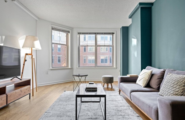 Sharp Foggy Bottom 1BR w/Gym, Rooftop + Doorman by Blueground