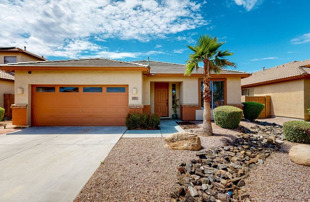Single-level home with private pool, golf course views, pool table, & W/D