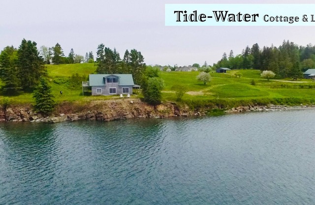 Sitting on the edge of Cobscook Bay at Rossport by the Sea
