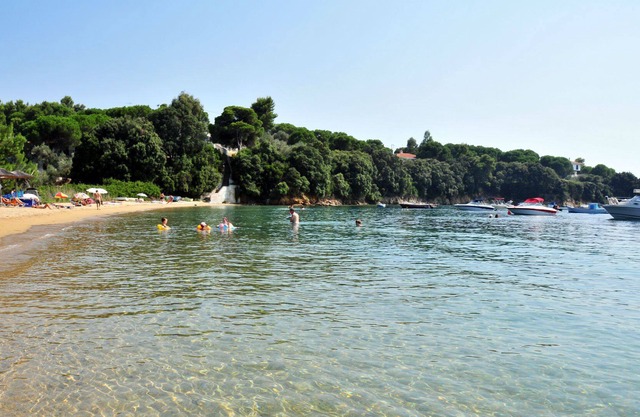 Skiathos Beachfront villa with 2 separate apartments