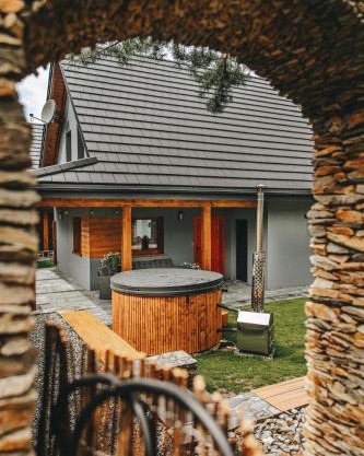 Skrzaci zakątek - domek z prywatną balią z jacuzzi