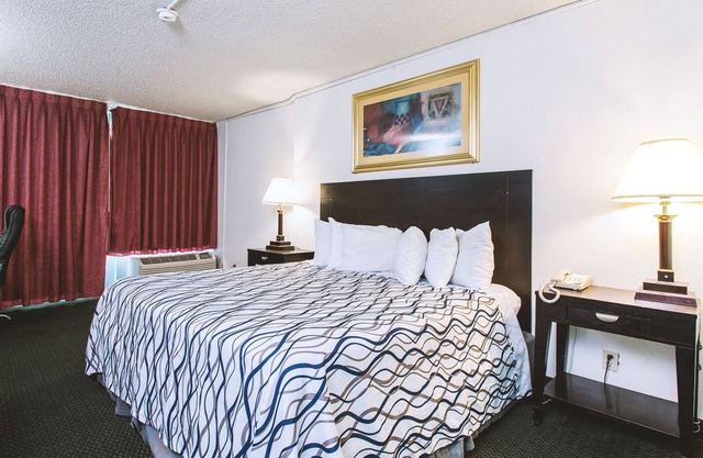 Sky-Palace Inn & Suites Wichita East - 1 King Bed Suite Smoking Oversized