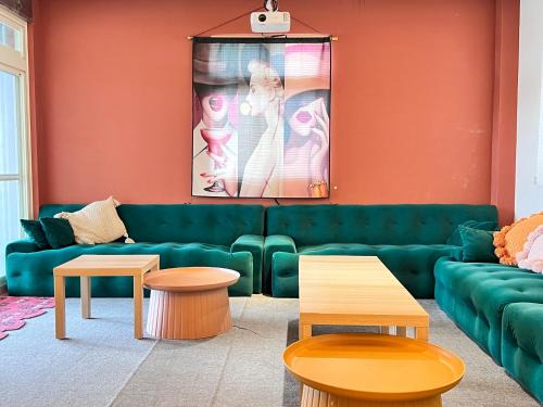 SKYPIEA Villa 空島五館-萬國 宜蘭包棟民宿l電動麻將l烤肉BBQl聚會