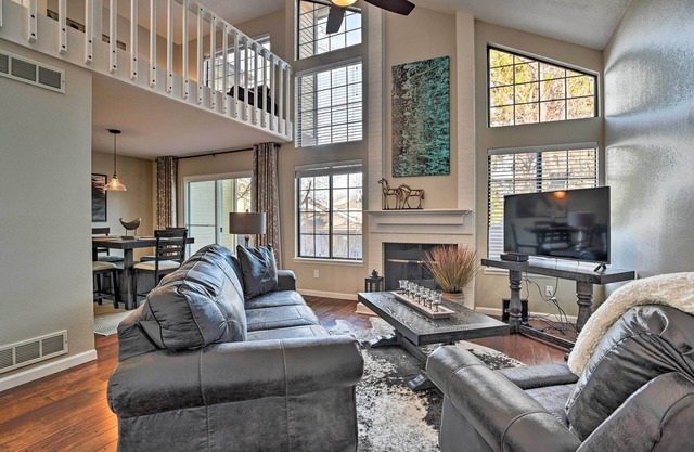 Sleek & Spacious Centennial Escape w/Private Deck