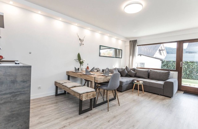 Smart Resorts - Haus Rubin - Ferienwohnung 101 mit 1 Schlafzimmer und Terrasse, Max. 4 Personen -