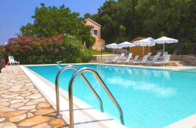 Smart studios and apartments close to the sea with large pool and amazing view
