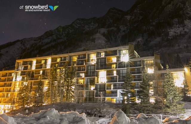 Snowbird ski resort at the Iron Blosam Lodge