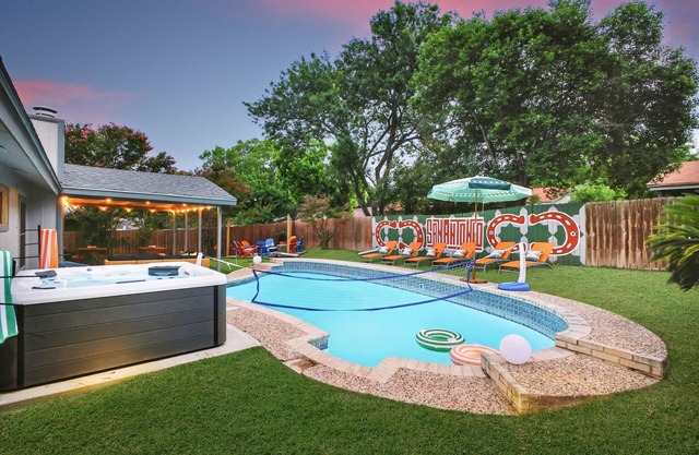 Soak, Sizzle & Score: Pool, Games & More!