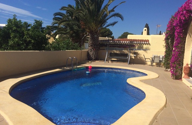 South facing villa central location and sea views