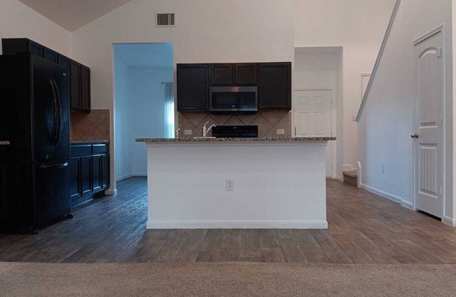 Spacious 4-bedroom with simple airbed