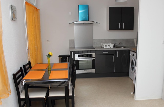 Spacious and bright apartment with balcony