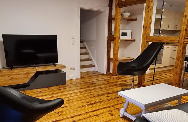 Spacious apartment in the courtyard of a historic mill