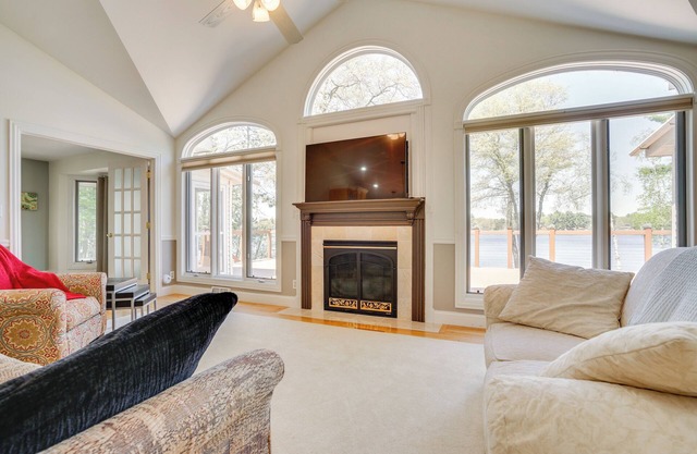 Spacious Lakefront New Auburn Home w/Sunroom