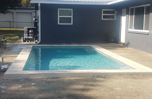 Spacious pool home on half an acre. Near boat ramp, parks and restaurants.