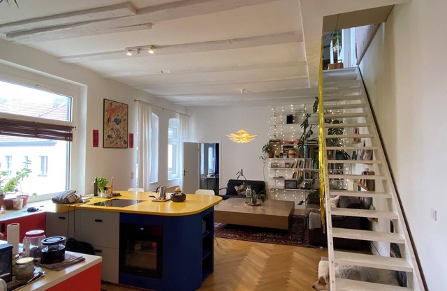 Spacious Sunny Loft Duplex Apartment in Schillerkiez Berlin