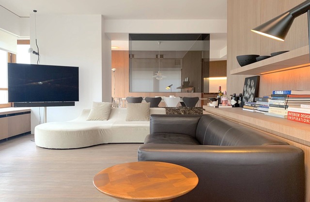 Specious Retro Design Apartment With sea View