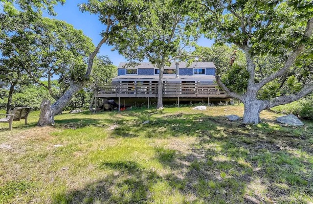 Spectacular Chilmark Sunset Water Views, Walk to Private Beach, Trails, Tennis!