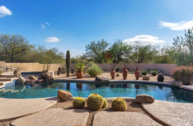 Spectacular Scottsdale Home With Private Pool on 1/2 acre.