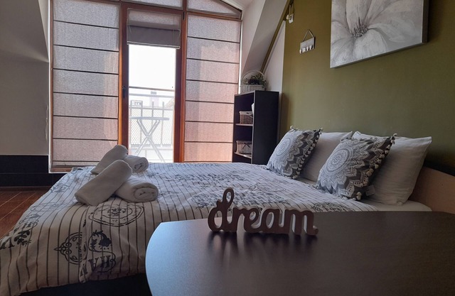 Spectacular view from the balkony !