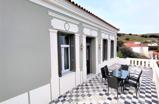 "Spiti" | Sea View Neoclassical House in Stenies
