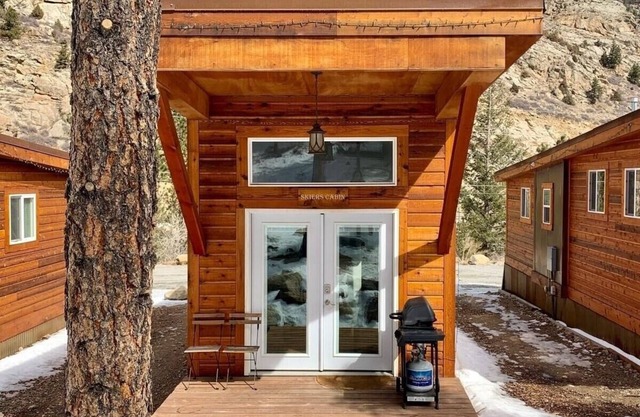 Spring Gulch Cabin at Base Camp