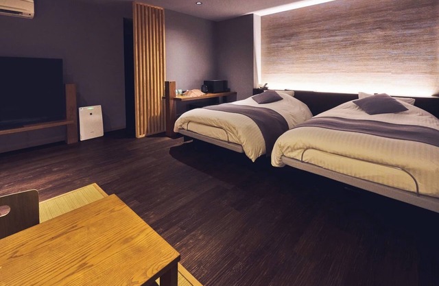 Standard 1 night without meals5th and 6th floors JapaneseWestern style twin room/Oita Ōita