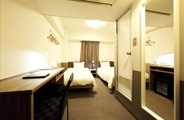 Standard twin room without meals plan/Sendai Miyagi