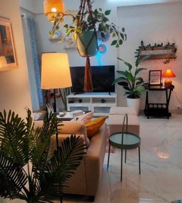 Stay-by-the-bay, 2bed garden apt with lounge bdrm