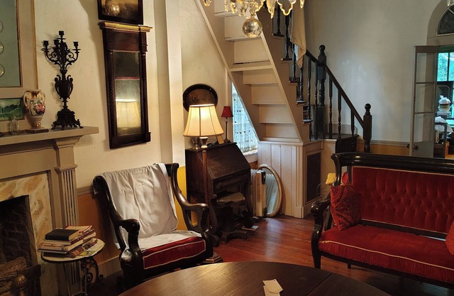 Step back in time and relive.the 1840's in this beautifully preserved cottage.