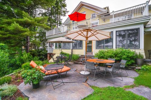 Steps to Downtown Stockbridge Home with Patio!