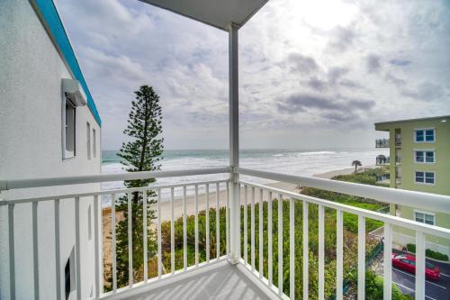 Steps to Sand Satellite Beach Condo with Views!