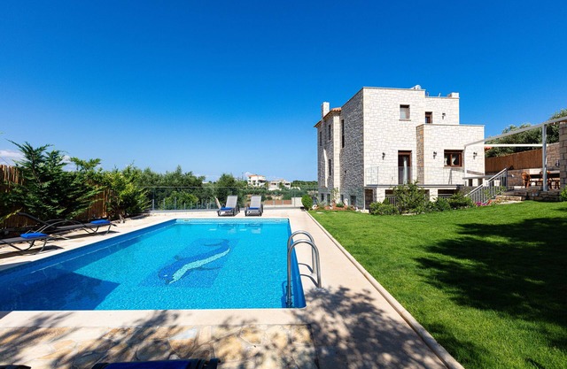 Stone Built villa with private pool offering a peaceful setting