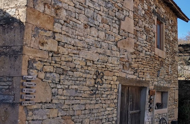 Stone houses in a quiet hamlet