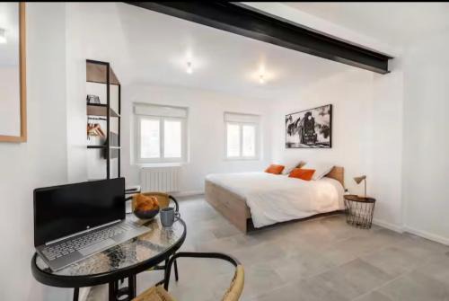Studio au cœur d'un bourg