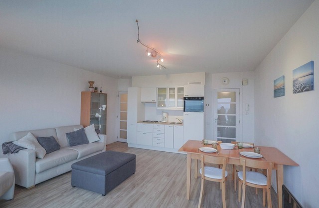Studio by the Sea in Belgium with Beach Access