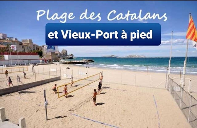 Studio coin nuit, Entre plage et centre