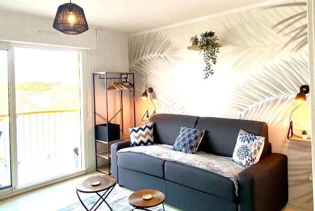 Studio DUNES de NALA avec balcon vue Dunes et latérale Mer pour 4 pers 100m plage wifi ménage compris