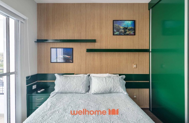 Studio em Cotia com piscina e academia