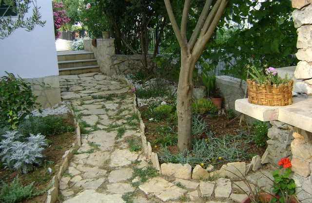 Studio flat with balcony and sea view Ljubač, Zadar (AS-14593-b)