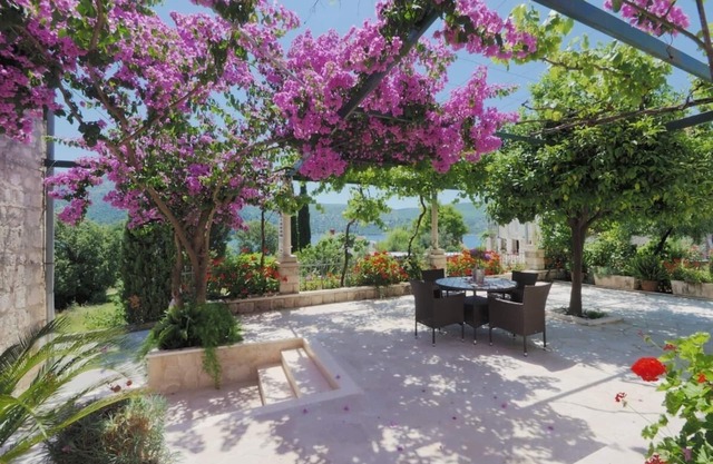 Studio flat with balcony and sea view Slano, Dubrovnik (AS-2682-a)