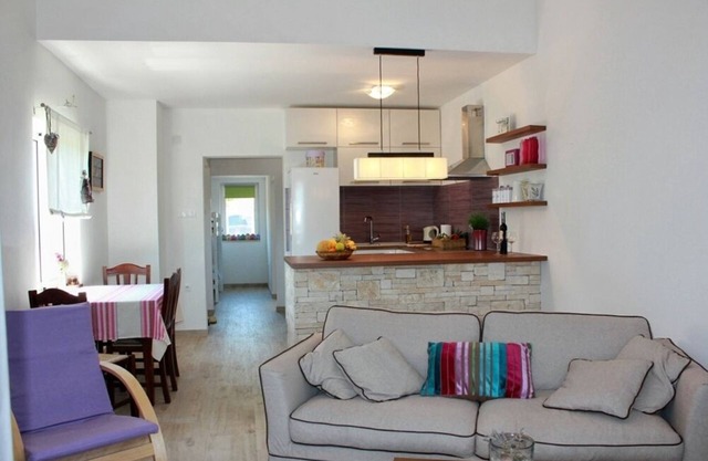 Studio flat with terrace and sea view Ždrelac, Pašman (AS-8424-b)