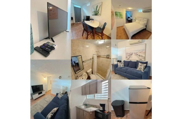 Studio Moderno Fajardo 5min to Beach, Rest & more