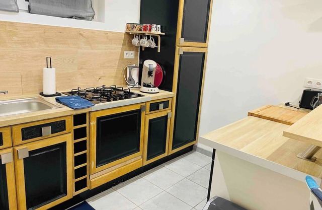 Studio on one level - Free parking - 1bed - 4p - garden