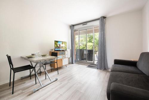 Studio pour 2 à Toulouse avec Parking et Terrasse