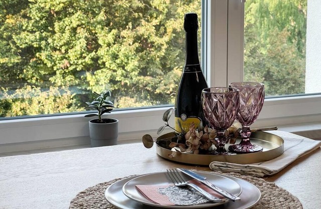 Studio with a view on City center park