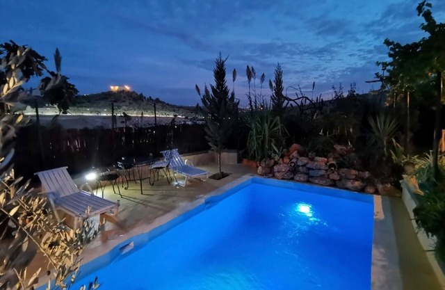 Studio with pool and parking in fes medina