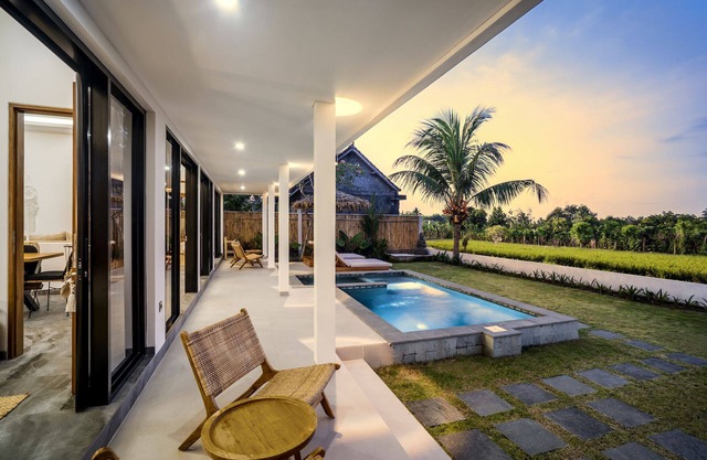 Stunning 2BR Dream Villa with Ricefield View